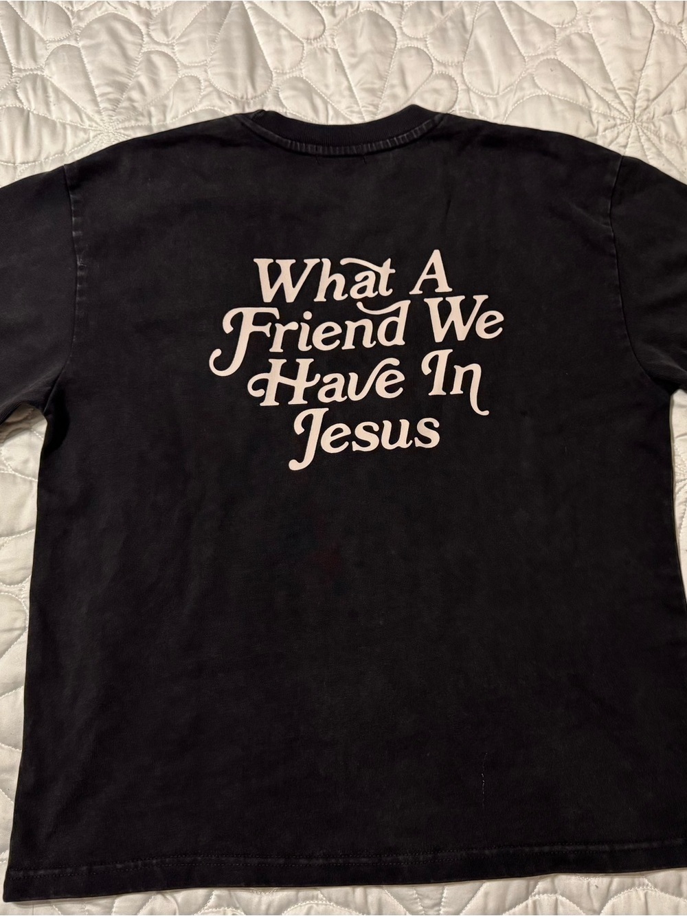 Elevated Faith Tee "What A Friend We Have In Jesus"